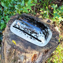 Load image into Gallery Viewer, &quot;Driftwood&quot; Glass Butter Dish